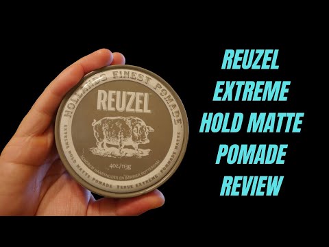 Видео: ОБЗОР МАТОВОЙ ПОМАДЫ REUZEL EXTREME HOLD