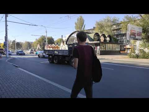 Видео: Видео прогулка по городу Тирасполь