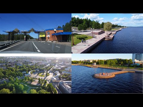 Видео: На машине по Карелии. Маршрут Москва- Петрозаводск и прогулка по Онежской набережной.