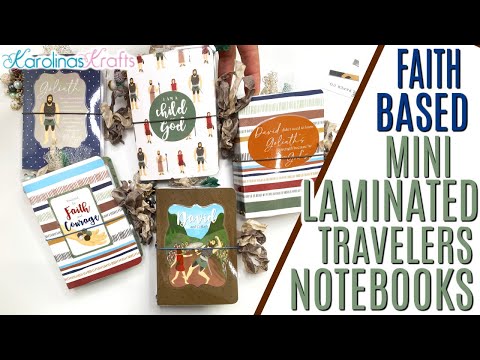 Видео: Проект «Делитесь проектом»: ламинированные блокноты для путешественников, основанные на вере, кар...