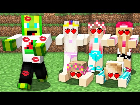 Видео: В КАВУНА ЗАКОХАЛИСЯ УСІ ДІВЧАТА У МАЙНКРАФТІ