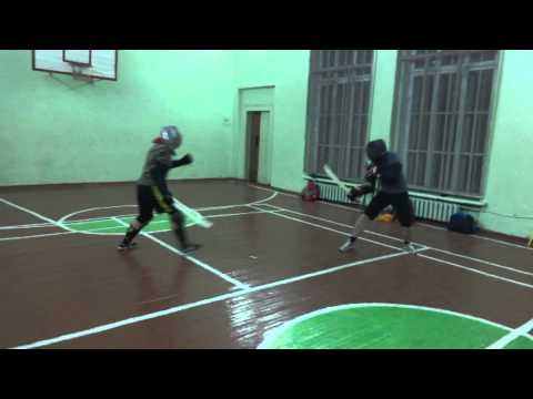 Видео: Финт и удар в живот. Feint and strike to the stomach.