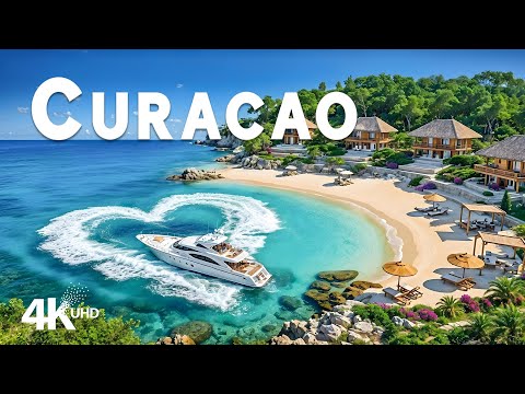 Видео: Кюрасао 4K — исследуйте яркий город, райские пляжи и виды тропических островов с Deep House Mix