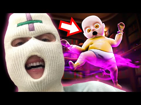 Видео: ИЗГНАЛ ЛЫСОГО ДЕМОНА ?! ИГРА The Baby In Yellow