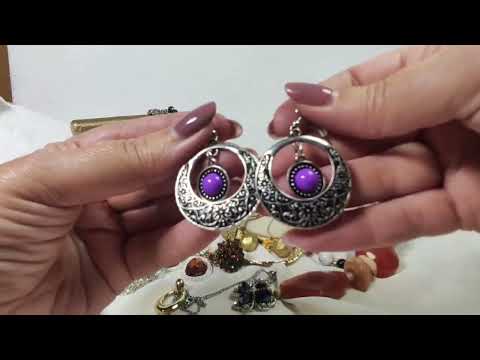 Видео: Розпаковка посилки з вінтажними прикрасами. Цінні знахідки. Чстина перша.