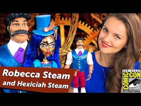 Видео: Robecca Steam & Hexiciah Steam (Робекка Стим и Хексикай Стим) Эксклюзив Comic Con,SDCC,DKB39