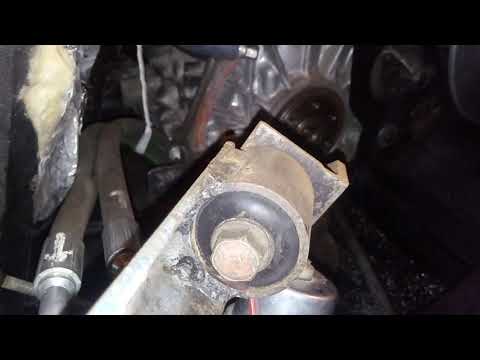 Видео: Подушки двигателя к6а на снегоходе