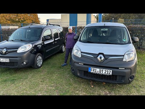Видео: Renault kangoo ze.  электро. Обзор.