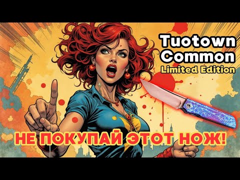 Видео: ❌САМЫЙ ПЛОХОЙ НОЖ 2025!💩ГОДИТСЯ ТОЛЬКО ДЛЯ ФОТОК!🤡 ОБЗОР И ТЕСТ TUOTOWN COMMON LIMITED EDITION 🤯
