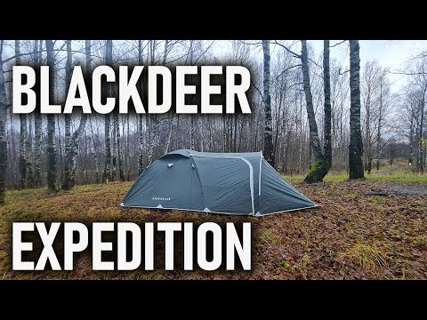 Видео: Трехместная кемпинговая палатка Blackdeer Expedition 3-4 местная Розыгрыш палатки с большим тамбуром