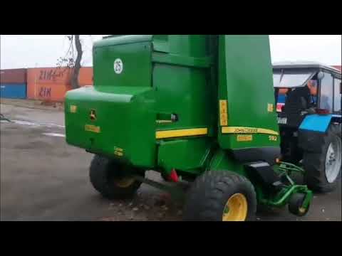 Видео: Пресс-подборщик John Deere 592 Premium | Прокрутка