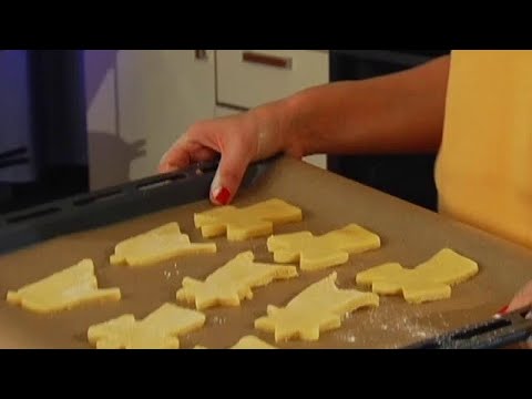 Видео: Праздничное печенье