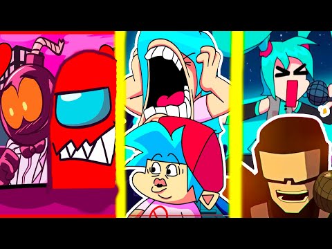 Видео: ТОП МУЛЬТИКИ FNF - ВСЕ БОССЫ ПОЮТ В FRIDAY NIGHT FUNKIN Animation - Анимация / Реакция