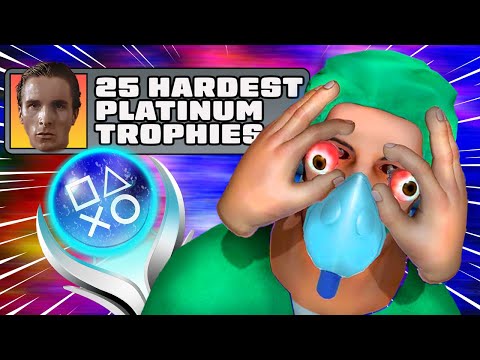 Видео: 25 НАЙСКЛАДНІШИХ платинових трофеїв, які коли-небудь були створені