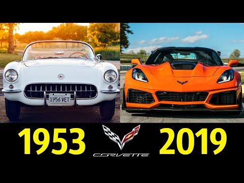 Видео: Chevrolet Corvette - Эволюция (1953 - 2019) ! История модели !