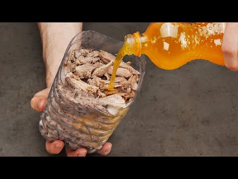 Видео: Раньше никто ничего подобного не делал! Его съедают до последнего кусочка