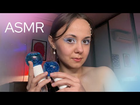 Видео: ASMR:🧜🏻‍♀️Ритуал морской нимфы на Хэллоуин 🎃 | Губки, переливы, звуки колб, ролевая игра 🩵