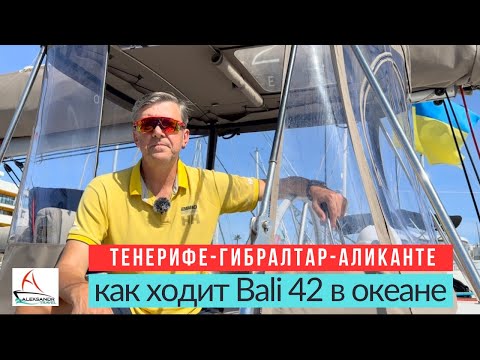 Видео: Как ходит катамаран Bali 42 в океане (2023) #aleksandrtravel #bali42 #катамаранбали42