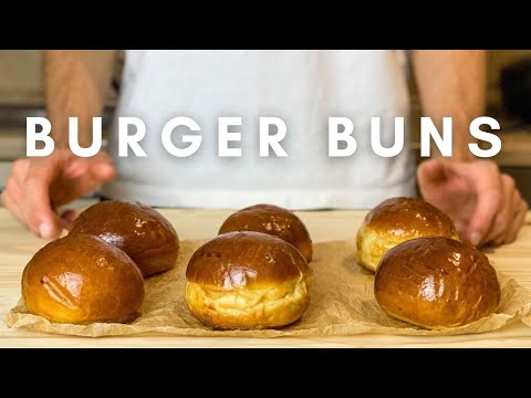 Видео: Невероятно вкусные булочки бриошь для бургеров | Лайфхак
