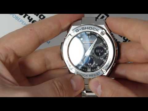 Видео: Casio G-SHOCK GST-W110D-1A [GST-W110D-1AER] - Инструкция, как настроить | Watch-Forum.RU