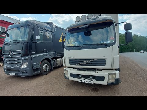 Видео: Рейс Москва- Челябинск. 2-я серия. На VOLVO FL
