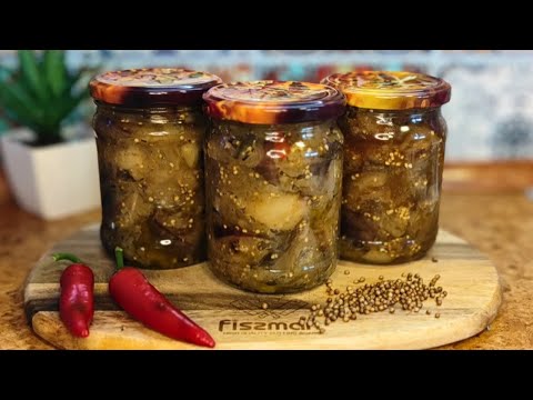 Видео: БАКЛАЖАНИ по-грузинськи з часником НА ЗИМУ: Неймовірна ЗАКУСКА!