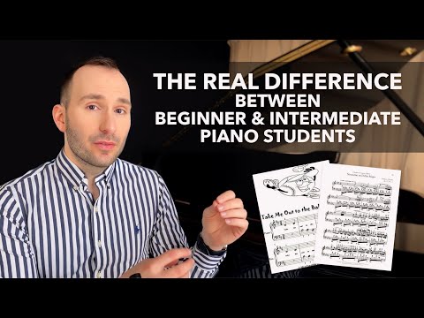 Видео: Реальная разница между начинающими и продолжающими учениками фортепиано