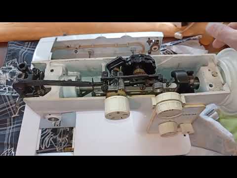Видео: Чайка 142М! Чистка, смазка, регулировка, шитьё.