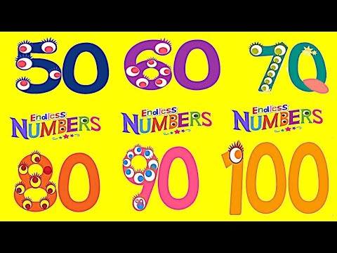 Видео: Learn #numbers (10-1,000) Count by tens and hundreds.Учим счёт десятками и сотнями на английском