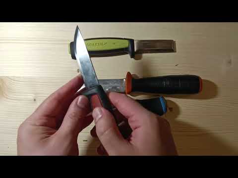 Видео: Почему на ножах из серии Morakniv Pro (S) никогда не поднимается заусенец?