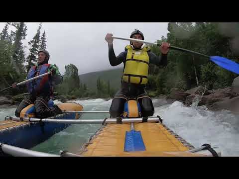 Видео: Река МАНА. Большой Манский порог.  Август 2021