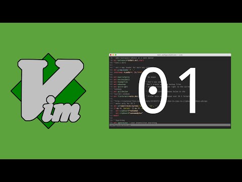 Видео: Vim 01 - Основы