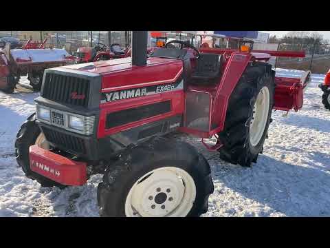 Видео: Yanmar FX-42: огляд на міні трактор від Totus Traktor