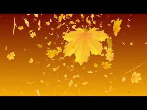 Видео: Autumn in After Effect. Листопад Урок Афтер эффект.