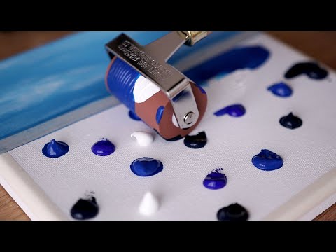 Видео: Урок рисования | Парус на море | Учебник по акриловой живописи для начинающих