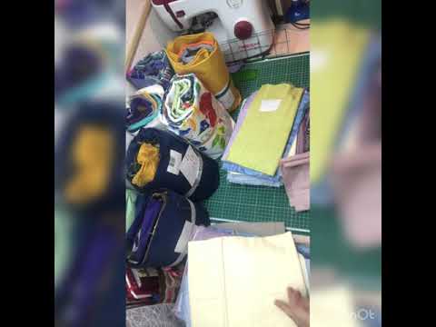 Видео: Распаковка ОГРОМНОЙ посылки из магазина 1 метр ткани! Шок!!!!!