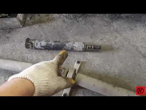 Видео: Как сделать кардан на минипогрузчик (минитрактор)