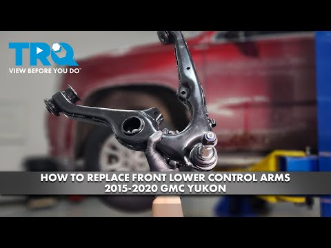Видео: Как заменить передние нижние рычаги подвески GMC Yukon 2015-2020