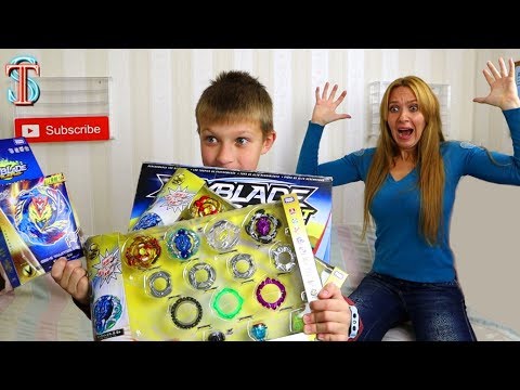 Видео: Тима РАЗДАЛ ВСЕ Бейблэйды 😱!!!  Мама ПРОТИВ! КОНКУРС для детей!