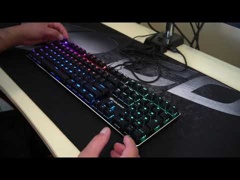 Видео: МЕХАНИЧНА, KAЧЕСТВЕНА клавиатура и ТО С RGB за 140лв! COUGAR VANTAR MX!