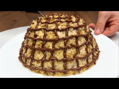 Видео: Самый вкусный домашний торт, о котором все говорят! Десерт за 15 минут!