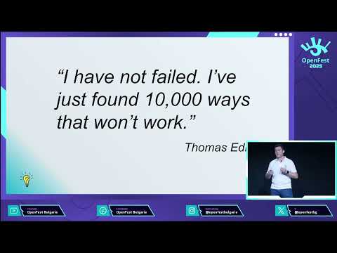 Видео: “20+ Open Source проекта, които промениха живота ми” – Илиян Петков