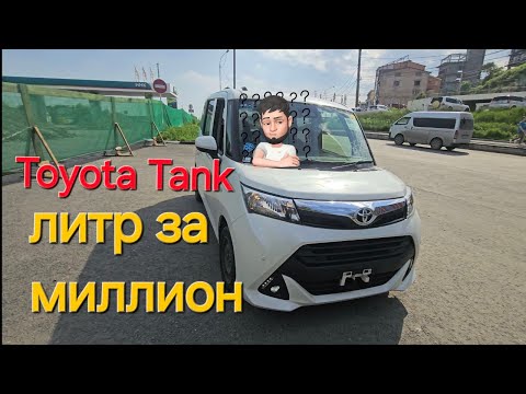 Видео: Тойота танк! Литр за миллион.