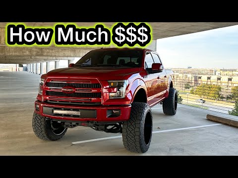 Видео: Общая стоимость сборки и детали моего поднятого F150