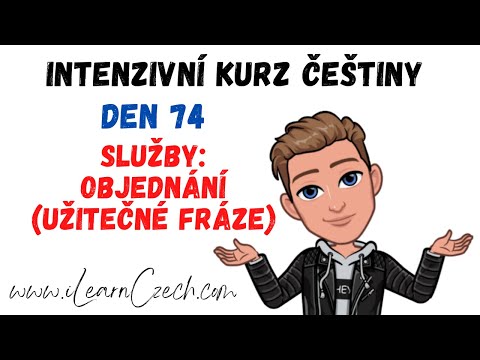 Видео: Курс чешского 74.2: Услуги - заказ