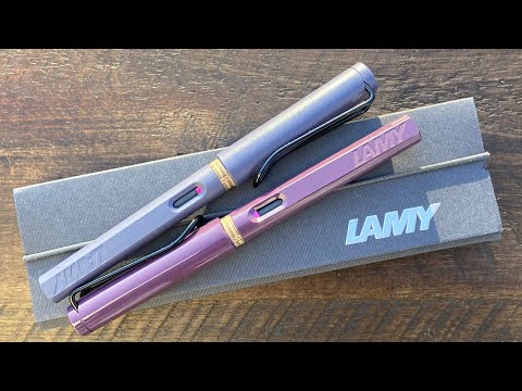 Видео: Перьевые ручки Lamy Safari Violet Blackberry и Pink Cliff, специальное издание 2024