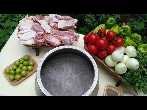 Видео: ХАШЛАМА из Баранины - Ну очень вкусное, а главное простое блюдо!Азербайджанская БУГЛАМА из баранины