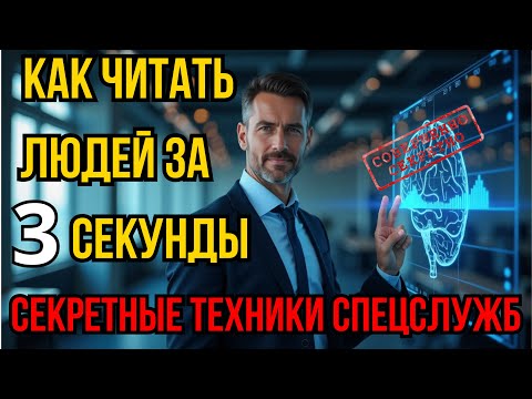 Видео: 🚨 КАК ЧИТАТЬ ЛЮДЕЙ ЗА 3 СЕКУНДЫ! Разоблачаем ложь!
