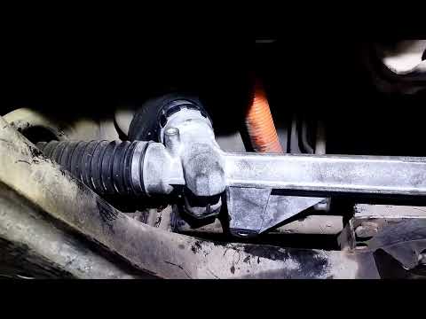 Видео: Ниссан лиф, ZE0, причина замены рулевой рейки.