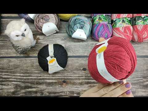 Видео: Мои запасы пряжи: Носочная пряжа. Часть 4 + Итоги.
